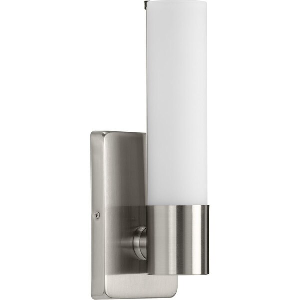 Progress Lighting Blanco LED Collection Brushed Nickel One-Light LED Wall Bracket P710047-009-30 - main
